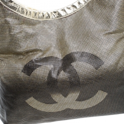 مملوكة مسبقًا حقيبة شانيل Hollywood CC جلد أومبريه ميتالك