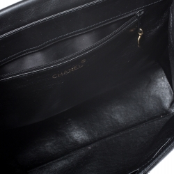 مملوكة مسبقًا Chanel Black Leather Vintage CC Shoulder Bag