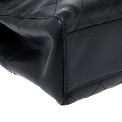 مملوكة مسبقًا Chanel Black Leather Vintage CC Shoulder Bag