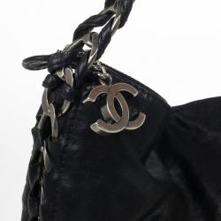 Pre Owned Chanel Black Modern Chain Large Hobo