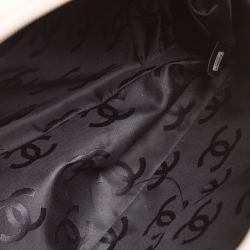 مملوكة مسبقًا حقيبة شانيل ريبورتر لاين كامبون جلد بيج مبطن