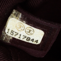 Pre Owned Chanel Blue Caviar Quilted Leather Large Riviera Tote