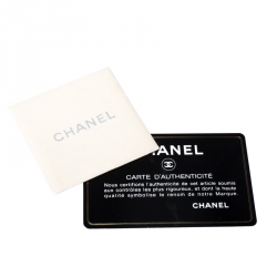 Pre Owned Chanel Blue Caviar Quilted Leather Large Riviera Tote