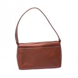 Pre Owned Chanel Brown Caviar Leather CC Shoulder Bag