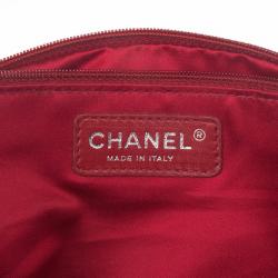 مملوكة مسبقًا حقيبة شانيل رانواي إصدار خاص قلاب كاميليا جلد خروف سوداء