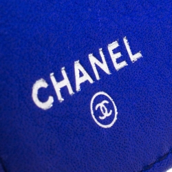 Chanel Purple Wild Stitch Quilted Leather Yen Bifold Wallet