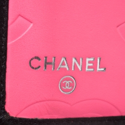Chanel Black Leather Cambon Ligne Bifold Wallet