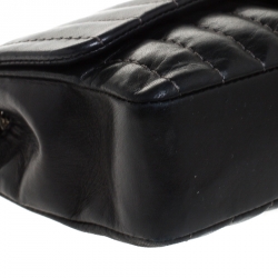 Pre Owned Chanel Black Vertical Quilted Leather Medium Timeless Flap Bag