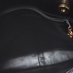 مملوكة مسبقًا Chanel Black Caviar Leather Triple CC Shoulder Bag
