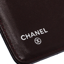 Chanel Black Quilted Leather CC Long Wallet