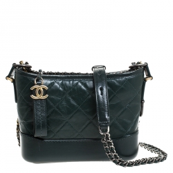 Chanel Small Gabrielle Backpack - Green Backpacks, Handbags