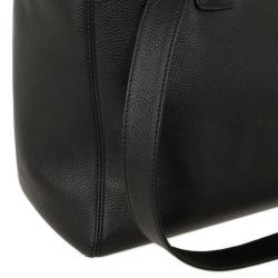 مملوكة مسبقًا Chanel Black Caviar Leather Cerf Executive Large Tote Bag