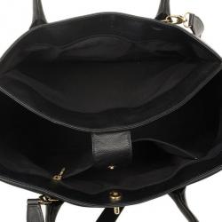 مملوكة مسبقًا Chanel Black Caviar Leather Cerf Executive Large Tote Bag