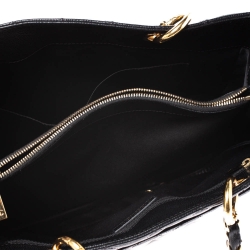 مملوكة مسبقًا حقيبة شانيل غراند شوبر جلد كافيار أسود مبطن 