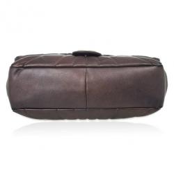 Pre Owned Chanel Metallic Lambskin Maxi Flap