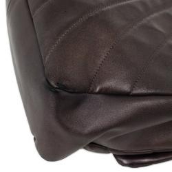 Pre Owned Chanel Metallic Lambskin Maxi Flap