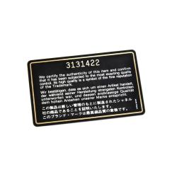 Pre Owned Chanel Black Caviar Leather Front Envelope Pocket Chain Shoulder Bag