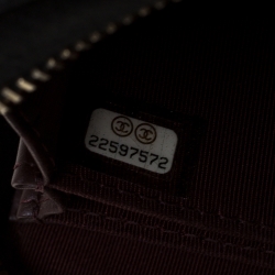 Pre Owned Chanel Black Quilted Leather Zipped Coin Purse