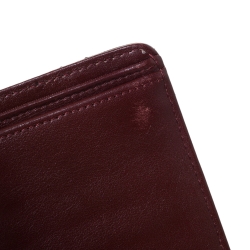 مملوكة مسبقًا Chanel Black Quilted Caviar Leather L Yen Continental Wallet