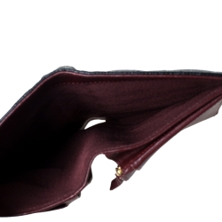 مملوكة مسبقًا Chanel Black Quilted Caviar Leather L Yen Continental Wallet