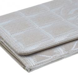 Pre Owned Chanel Beige Travel Line Continental Wallet