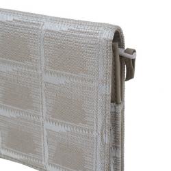 Pre Owned Chanel Beige Travel Line Continental Wallet