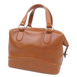 Pre Owned Chanel Brown Leather Country Ride Boston Bag