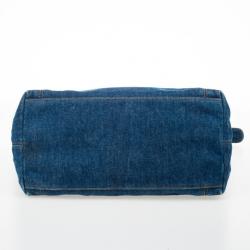 Pre Owned Chanel Denim Tote