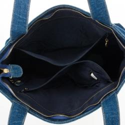 Pre Owned Chanel Denim Tote