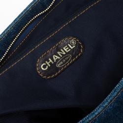 Pre Owned Chanel Denim Tote
