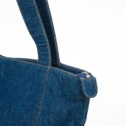 Pre Owned Chanel Denim Tote