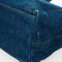 Pre Owned Chanel Denim Tote