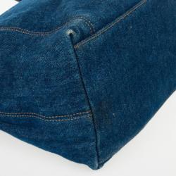 Pre Owned Chanel Denim Tote