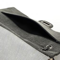 Pre Owned Chanel Reissue Tri-Color Denim Maxi Handbag