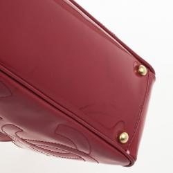 مملوكة مسبقًا Chanel Patent Leather Pink Logos Tote