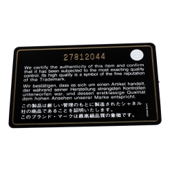 Pre Owned Chanel Black PVC and Tweed Logo Zip Pouch 