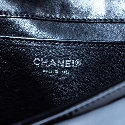 Chanel Black Patent Leather Just A Drop of No. 5 Clutch  