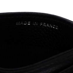 Chanel Black Quilted Caviar Leather CC Card Case