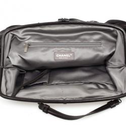 Pre Owned Chanel Dark Brown Pony Hair Sharpei Tote Bag