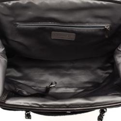 Pre Owned Chanel Dark Brown Pony Hair Sharpei Tote Bag