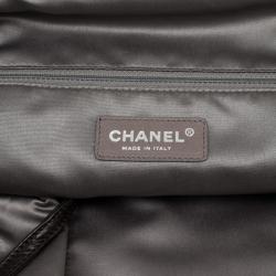 Pre Owned Chanel Dark Brown Pony Hair Sharpei Tote Bag