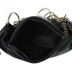 Pre Owned Chanel Black Leather Soft Charm Hobo Bag