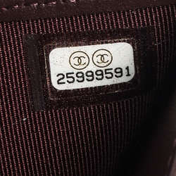 مملوكة مسبقًا Chanel Black Quilted Caviar Leather Trifold Wallet