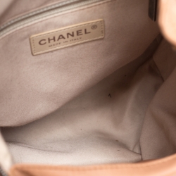 Pre Owned Chanel Beige Quilted Leather Small Backpack Is Back Backpack