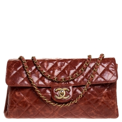 CHANEL Pre-Owned CHANEL Quilted CC Sac Class Rabat Chain