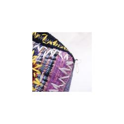 Pre Owned Chanel Multicolor Patchwork Classic Single Flap Bag