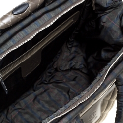 Chanel Fatigue Quilted Nylon Coco Cocoon Rolling Trolley