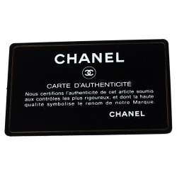 Pre Owned Chanel Black Chevron Aged Leather Small Coco Top Handle Bag