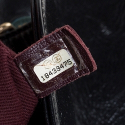 Pre Owned Chanel Black Quilted Leather Large Perfect Edge Flap Bag