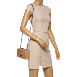 مملوكة مسبقًا Chanel Beige Quilted Leather Small Coco Boy Flap Bag